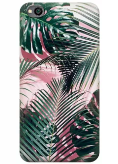 Чехол для Xiaomi Redmi Go - Пальмовые листья