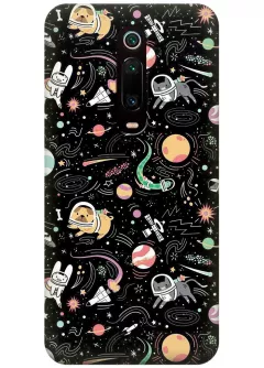 Чехол для Xiaomi Redmi K20 Pro - Animals astronauts