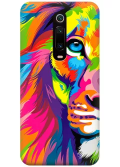 Чехол для Xiaomi Mi 9T Pro - Красочный лев