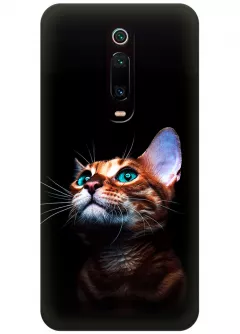 Чехол для Xiaomi Mi 9T Pro - Зеленоглазый котик