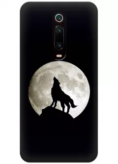 Чехол для Xiaomi Redmi K20 Pro - Воющий волк
