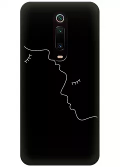 Чехол для Xiaomi Mi 9T Pro - Романтичный силуэт