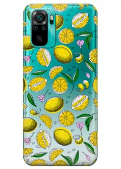 Чехол для Redmi Note 10S - Лимоны