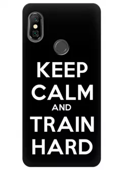 Чехол для Xiaomi Redmi Note 6 Pro - Train Hard