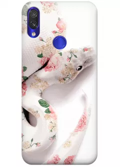 Чехол для Xiaomi Redmi Note 7 Pro - Цветочная змея