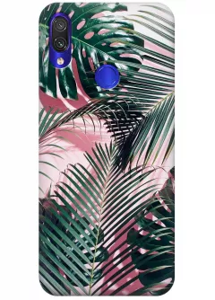 Чехол для Xiaomi Redmi Note 7 - Пальмовые листья
