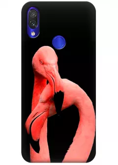 Чехол для Xiaomi Redmi Note 7 - Пара фламинго
