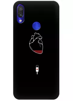 Чехол для Xiaomi Redmi Note 7S - Уставшее сердце