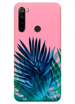 Чехол для Redmi Note 8 2021 - Листья пальм