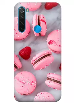 Чехол для Xiaomi Redmi Note 8 - Мраморные пироженки