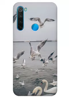 Чехол для Xiaomi Redmi Note 8 - Морские птицы
