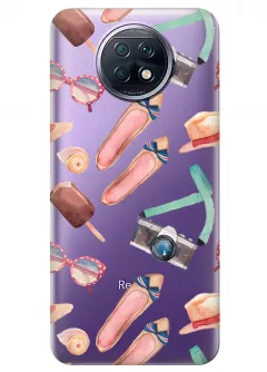 Чехол для Xiaomi Redmi Note 9T - Женский дизайн