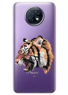 Чехол для Xiaomi Redmi Note 9T - Тигр