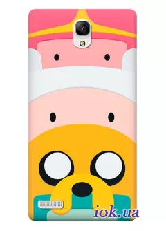 Чехол для Xiaomi Redmi Note - Adventure Time
