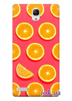 Чехол для Xiaomi Redmi Note - Апельсины