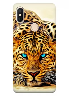 Чехол для Xiaomi Redmi S2 - Леопард