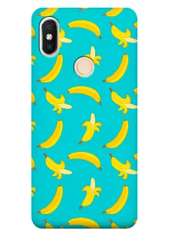 Чехол для Xiaomi Redmi S2 - Бананы