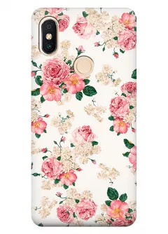 Чехол для Xiaomi Redmi S2 - Букеты цветов