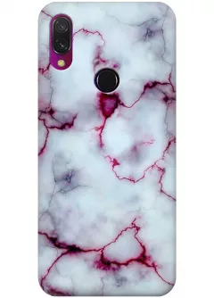 Чехол для Xiaomi Redmi Y3 - Розовый мрамор