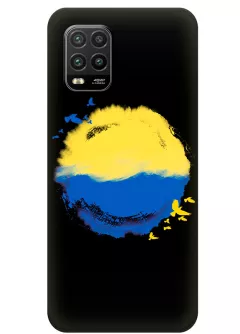Чехол для Xiaomi Mi 10 Lite с теплой картинкой - Любовь к Украине