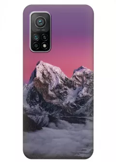 Чехол для Xiaomi Mi 10T из качественного силикона - Чарующие горы