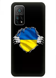 Чехол на Xiaomi Mi 10T для сильного духом народа Украины