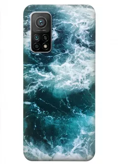 Чехол для Xiaomi Mi 10T Pro с завораживающим неспокойным морем