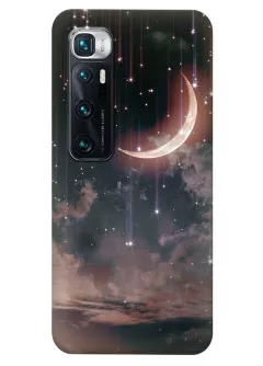 Качественный силиконовый чехол для Xiaomi Mi 10 Ultra - Звездное небо