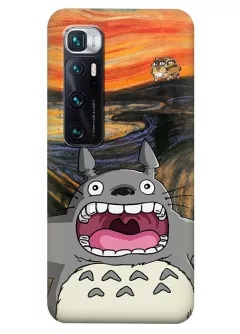 Сяоми Ми 10 Ультра чехольчик с мультиком "Мой сосед Тоторо" - Tonari no Totoro