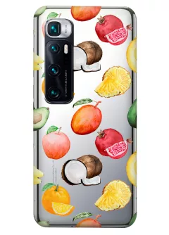 Чехол для Xiaomi Mi 10 Ultra с картинкой вкусных и полезных фруктов
