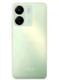 Xiaomi Poco C65 прозрачный силиконовый чехол LOOOK
