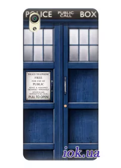 Чехол для Xperia XA - Police Box / Doctor Who