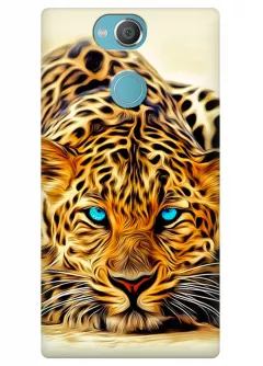 Чехол для Xperia XA2 - Леопард