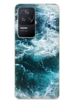 Чехол для Xiaomi Poco F4 с завораживающим неспокойным морем