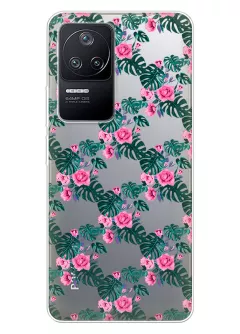 Xiaomi Poco F4 чехол для девушек - Цветочная лиана