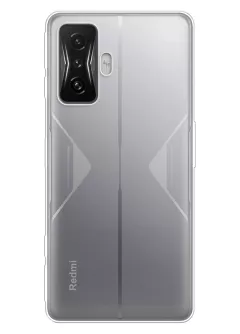 Xiaomi Poco F4 GT прозрачный силиконовый чехол LOOOK