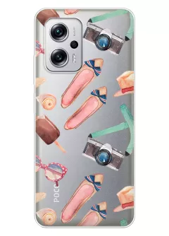Чехол для Xiaomi Poco X4 GT с принтом - Женские штучки