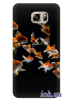 Чехол для Galaxy S7 Edge - Очаровательные рыбки