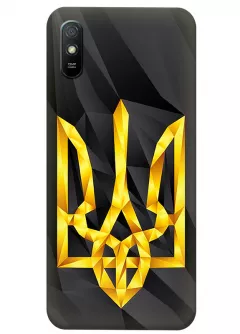 Чехол на Xiaomi Redmi 9A с геометрическим гербом Украины
