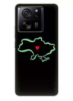 Чехол на Xiaomi Redmi K60 Ultra для патриотов Украины - Love Ukraine