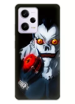 Xiaomi Redmi Note 12 Pro чехол из силикона с аниме принтом - Бог смерти Рюк