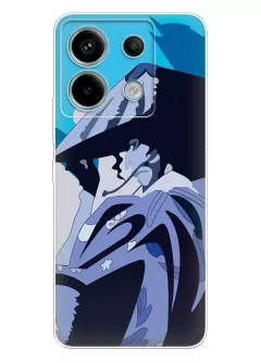 Xiaomi Redmi Note 13 Pro чехол с мультиком Блич Bleach ожидающий Сюнсуй Кераку