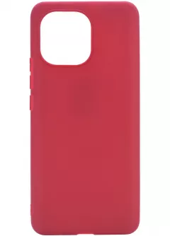 Силиконовый чехол Candy для Xiaomi Mi 11, Бордовый
