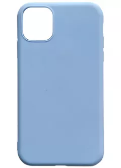 Силиконовый чехол Candy для Apple iPhone 13 mini (5.4"), Голубой / Lilac Blue