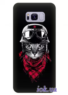 Чехол для Galaxy S8 Plus - Крутой кот