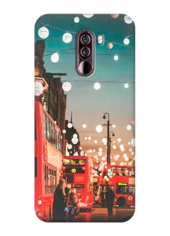 Чехол для Xiaomi Pocophone F1 - Вечерний лондон