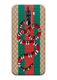 Чехол для Xiaomi Pocophone F1 - Стильная змея