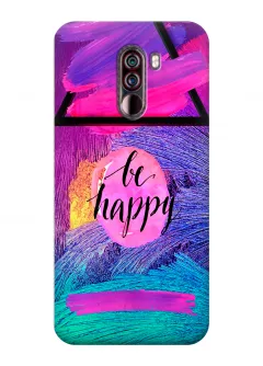 Чехол для Xiaomi Pocophone F1 - Be happy