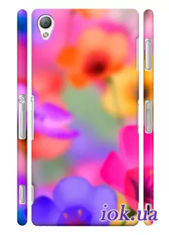 Чехол для Sony Xperia Z3 - Цветочная радость 