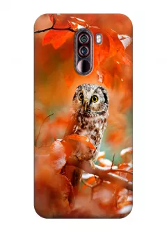 Чехол для Xiaomi Pocophone F1 - Осенняя сова